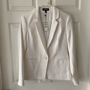 Express White Blazer